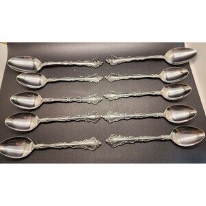 Kimco KIO12 Stainless Steel Japan Solid 2 Dinner Spoons 8 Dessert Spoons